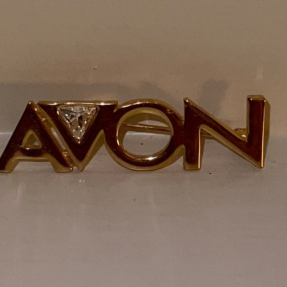 Avon Pin With Sparkling Stone Vintage - Picture 2 of 7